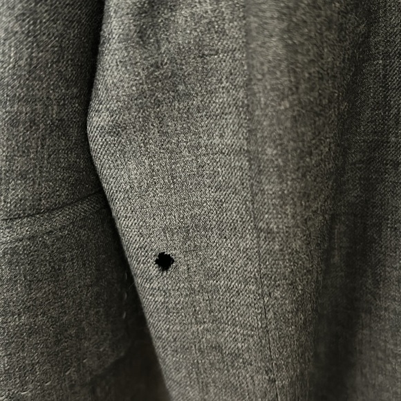 Ann Taylor Gray Blazer Jacket Size 0 - Picture 9 of 12